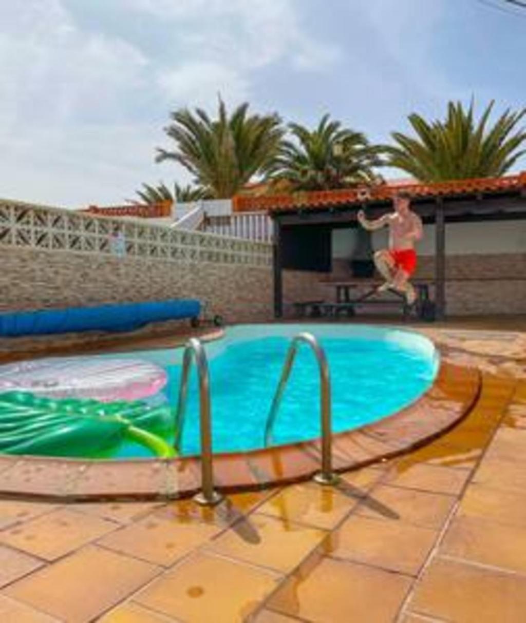 Corralejo Beach Villa San Antonio- Private Heated Pool, Breathtaking Sea View, Bbq, Fast Wifi By Amazzzing Travel Bagian luar foto