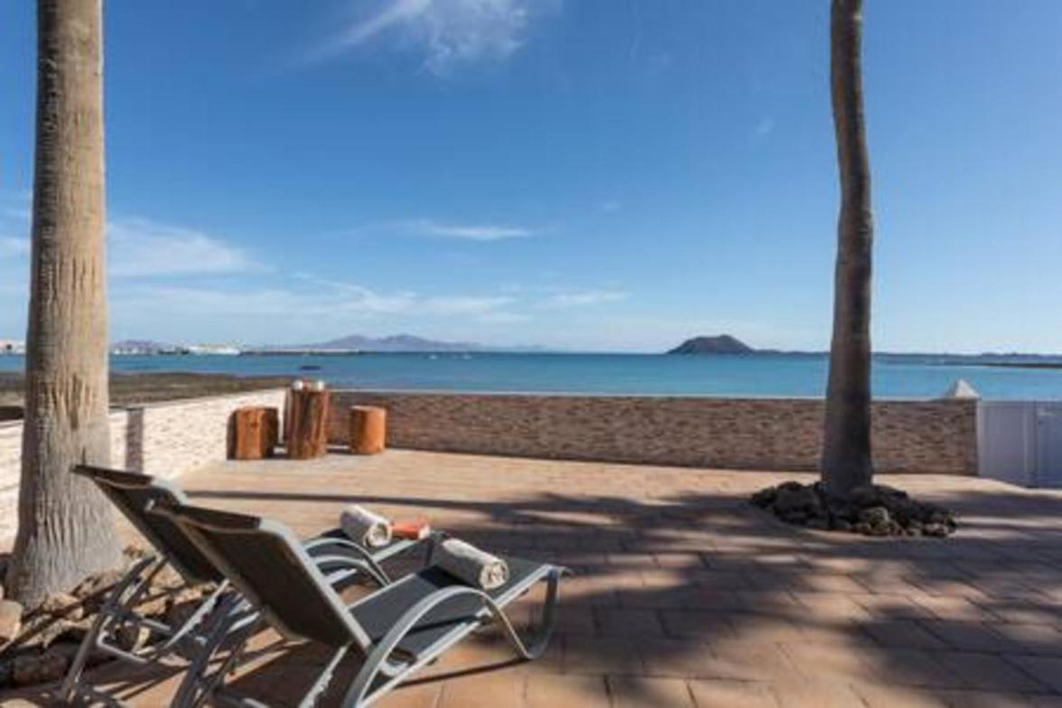 Corralejo Beach Villa San Antonio- Private Heated Pool, Breathtaking Sea View, Bbq, Fast Wifi By Amazzzing Travel Bagian luar foto