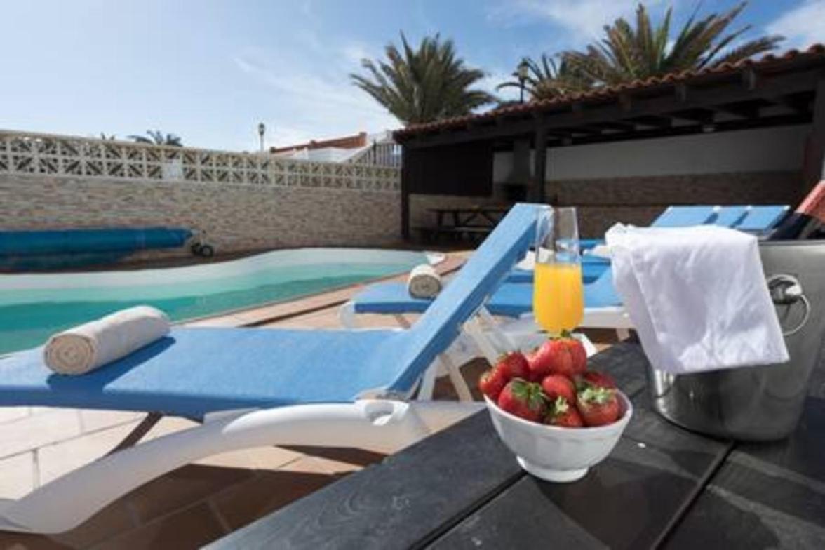 Corralejo Beach Villa San Antonio- Private Heated Pool, Breathtaking Sea View, Bbq, Fast Wifi By Amazzzing Travel Bagian luar foto